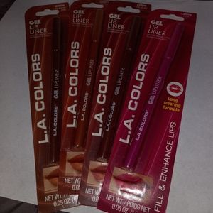 L.A. Colors Gel Lip Liner in 4 shades